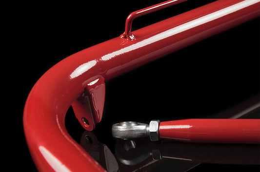 Braum 48-51inch Universal Racing Harness Bar Kit - Red Gloss Each - Universal