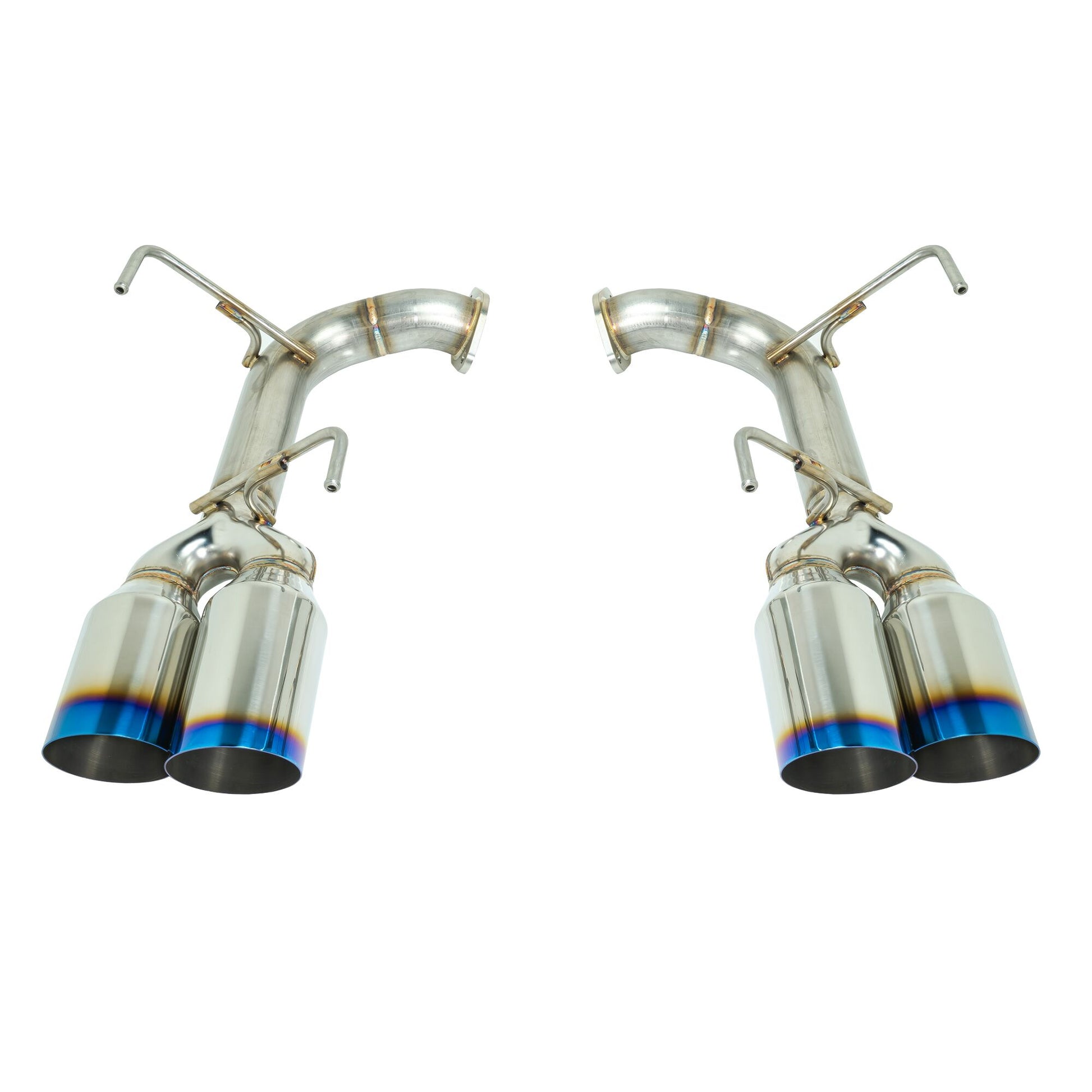 REMRO-TTVA-S4 Remark Axleback Exhaust 4in Tip - 2015-2020 WRX / STI-Titanium-Single Wall,