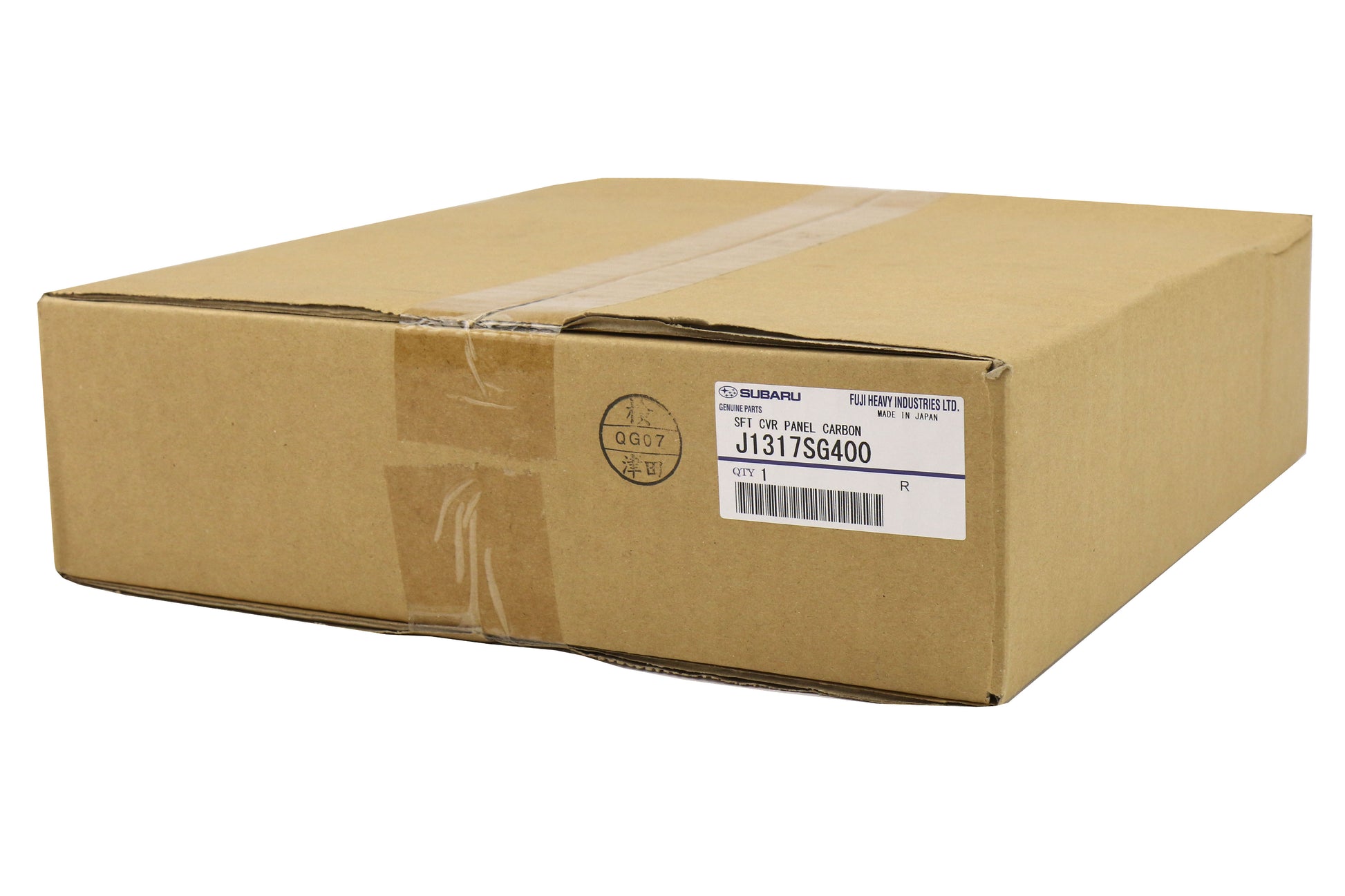 SUBJ1317SG400 Subaru OEM JDM 3D Carbon Fiber Shifter Plate - 2014+ Forester CVT,