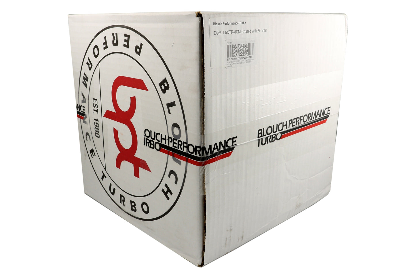 BLCDOM1.5XT8CM23INCOAT Blouch Dominator Turbo 1.5XT-R 8cm With Ceramic Coating and 3in Inlet - 2002-2007 Subaru WRX / 2004+ Subaru STI,