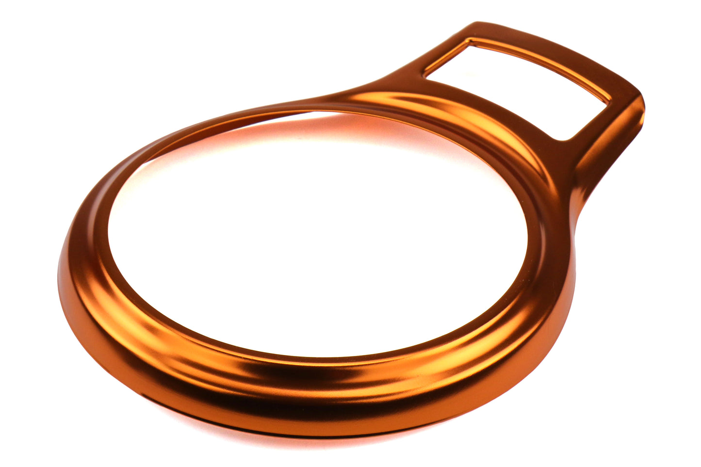 GCSGCSSHIFTTRIMOR Anodized Aluminum Shifter Plate Trim Bezel - 2013+ FR-S / BRZ-Orange,