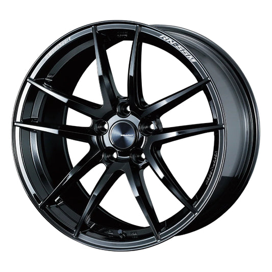 SKU: WED72968,,Wedssport RN55M 18x9.5 +38mm Gloss Black - 2015+ WRX / STIx4,