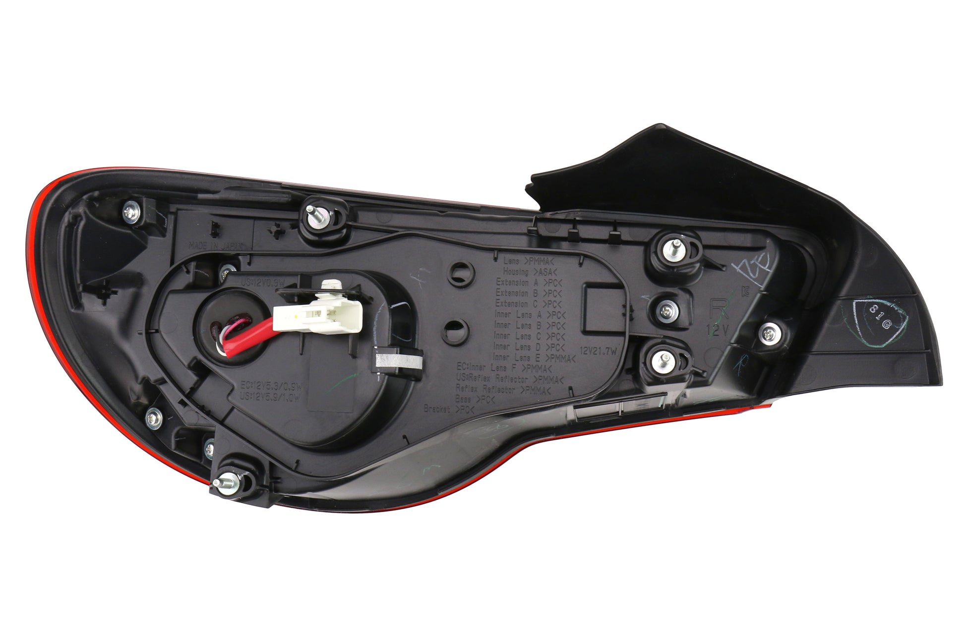 SUB84912CA180 Toyota / Subaru 2017+ LED Tail Lights (Right Hand),