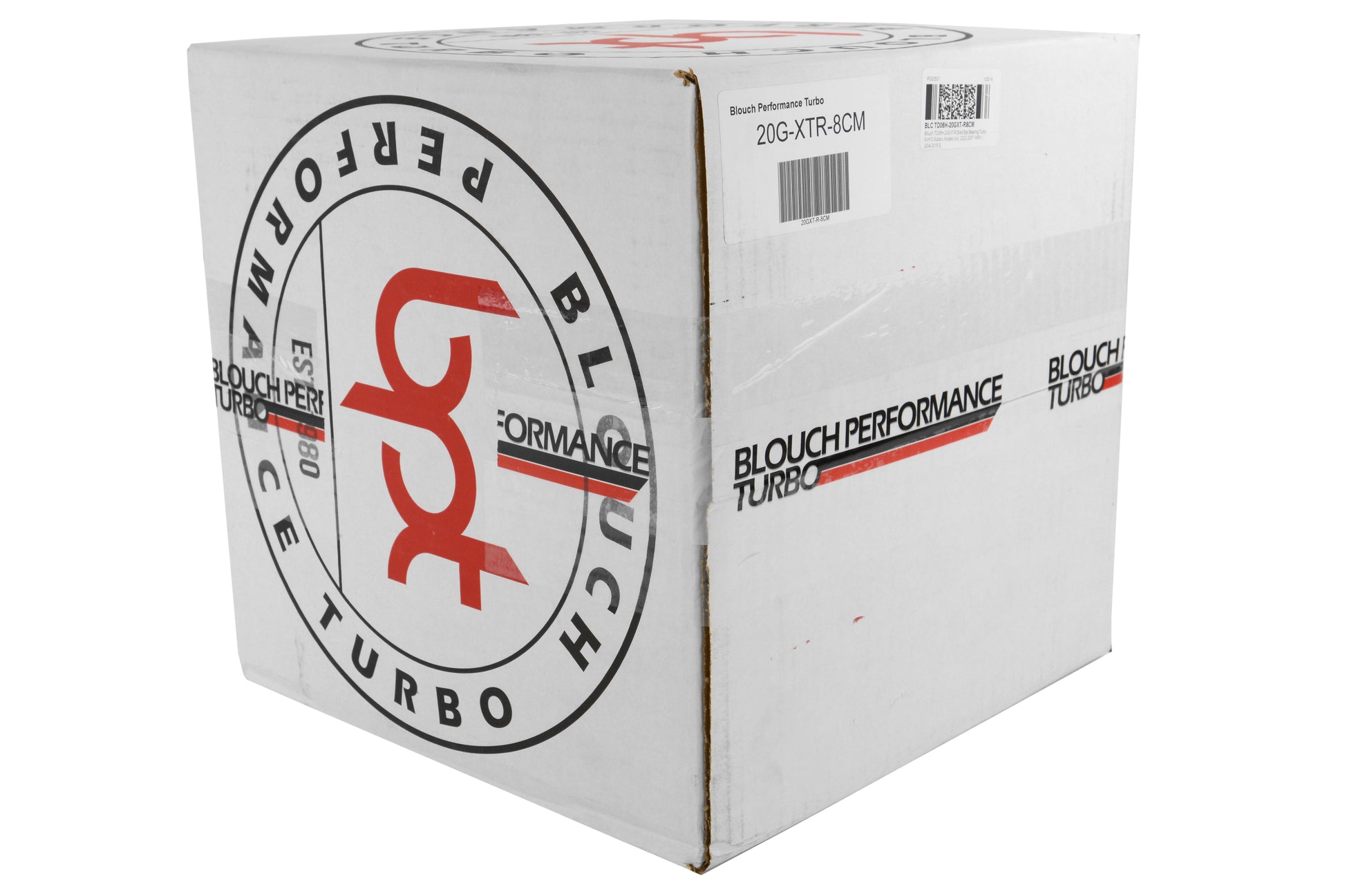 BLCTD06H-20GXT-R8CM Blouch TD06H-20GXT-R Billet Ball Bearing Turbo 8cm2 - 2002-2007 Subaru WRX / 2004-2021 Subaru STI,