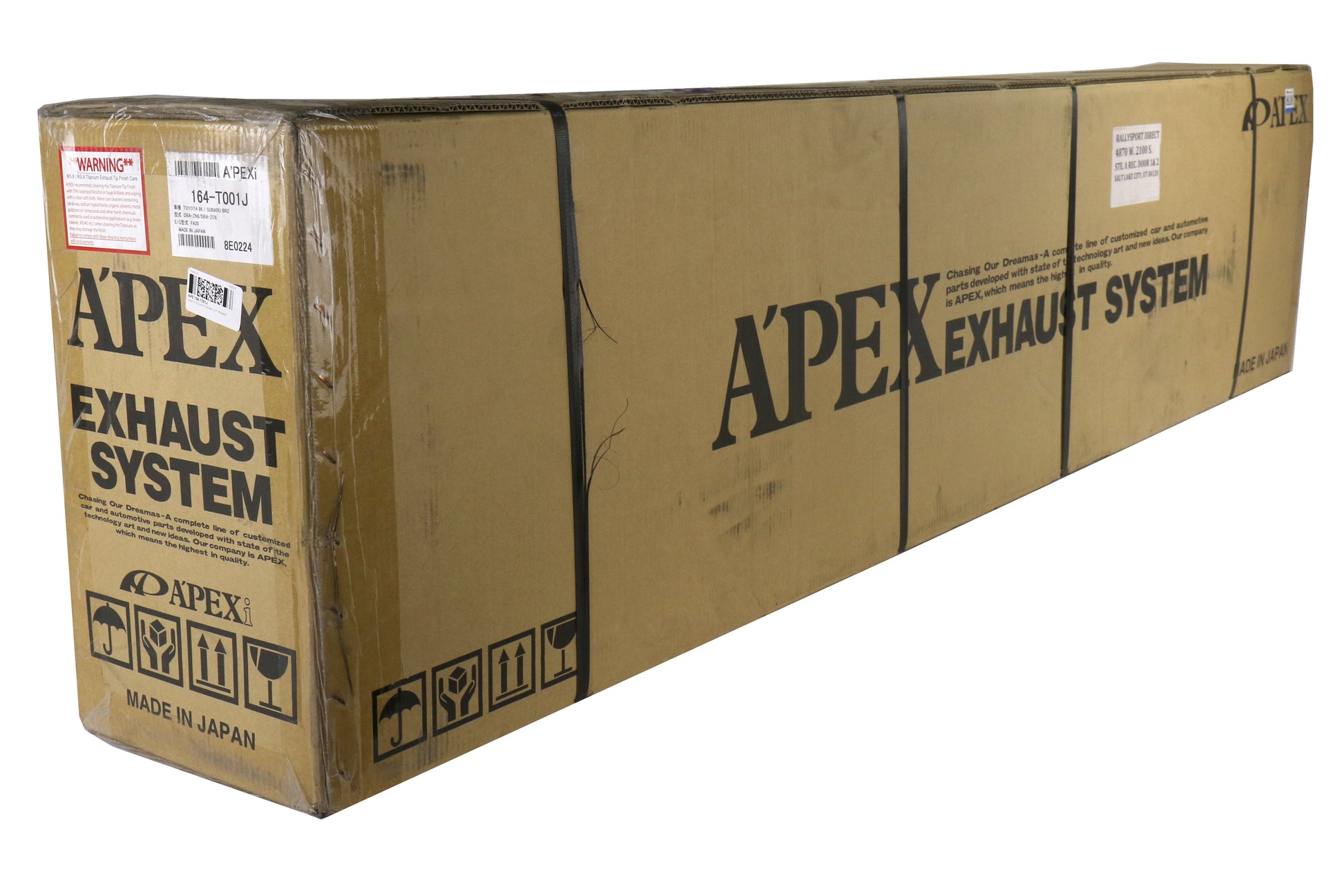 APE164-T001J APEXi N1-X Evolution Extreme Muffler Catback Exhaust - 2013+ FT86,