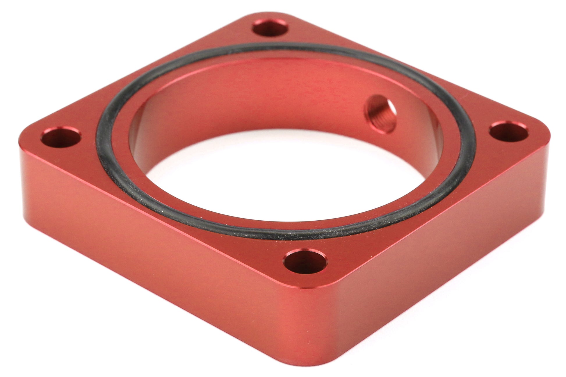 TQSTS-TBS-023R Torque Solutions Throttle Body Spacer (Silver or Red) - 2013+ BRZ-Red,