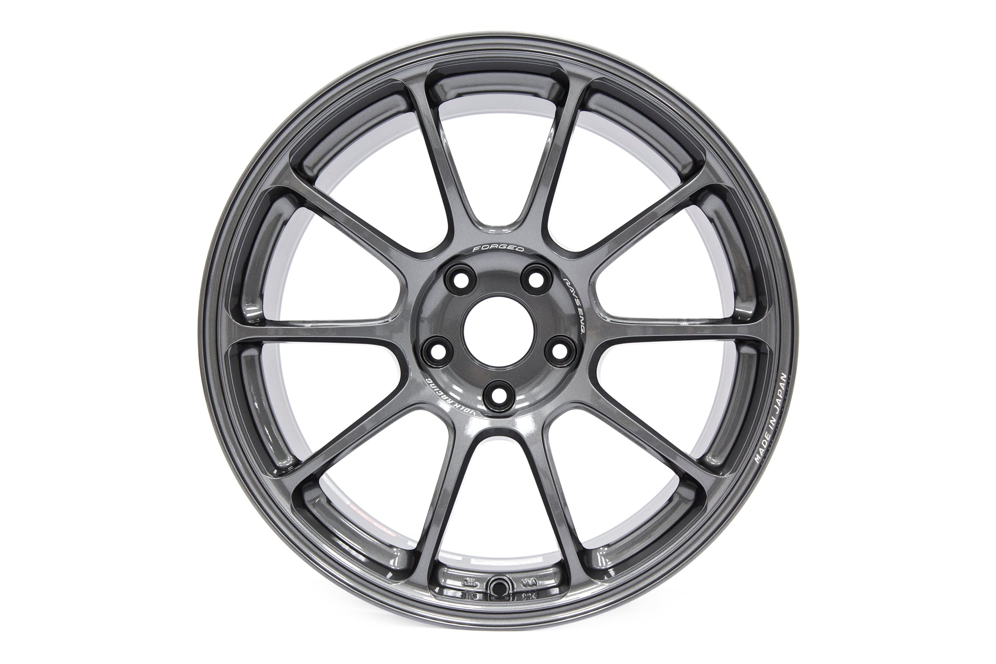 VLKWKZX38EG Volk ZE40 Gunmetal 18x9.5 +38 - 2015+ WRX / 2015+ STIx4,