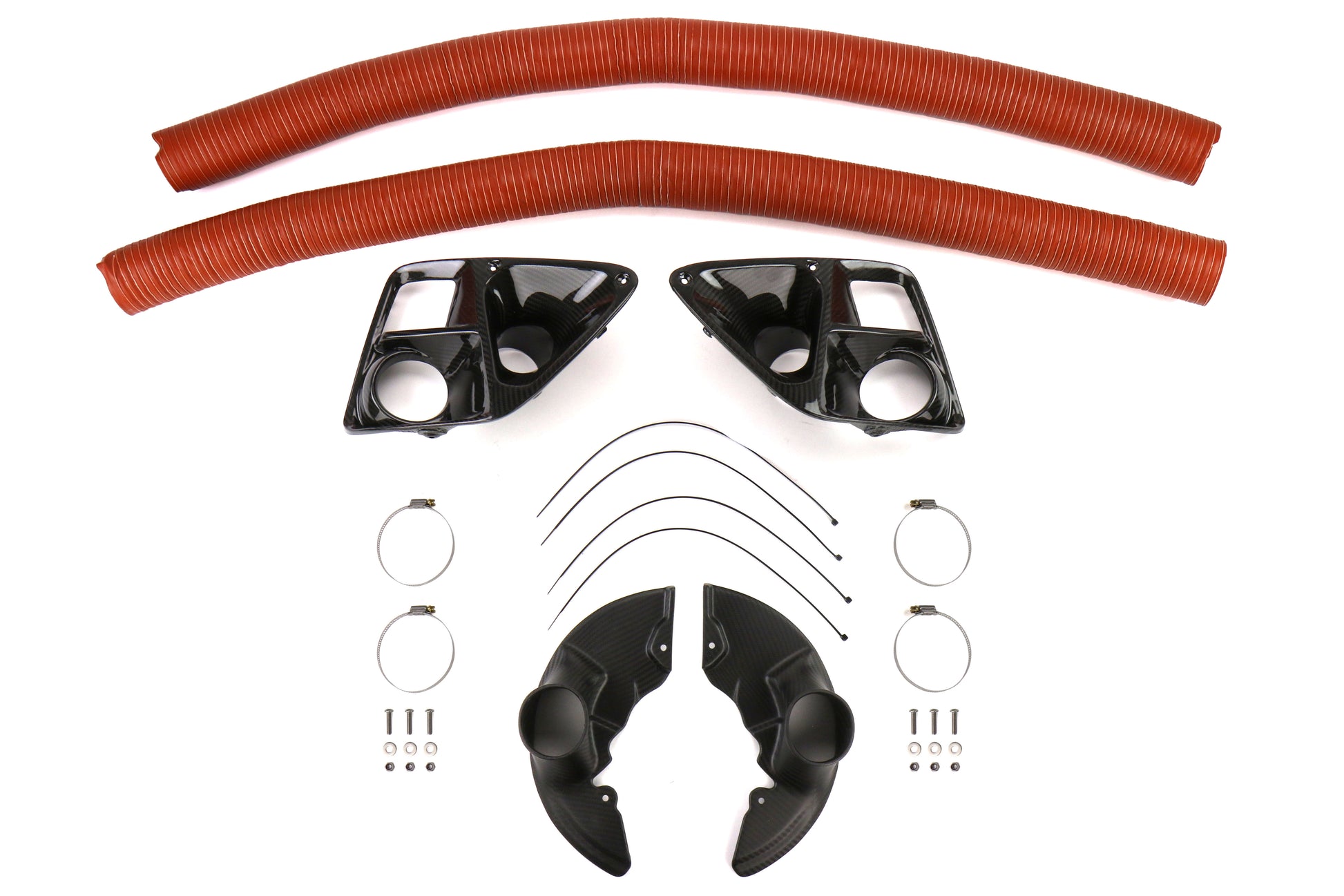 APPCF-815658 APR Fog Light / Brake Cooling Ducts - 2015+ WRX / 2015+ STI-with Brake Hoses and Backing Plates,