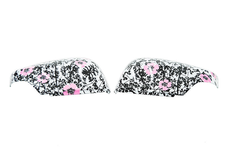 OLMA.70180.3 OLM Graphic Design Mirror Covers (Cherry Blossoms) - 2015-2021 Subaru WRX / STI,
