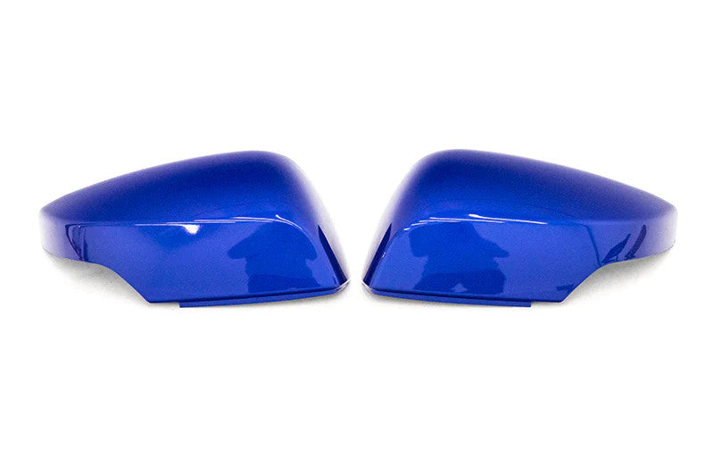 SKU: OLMA.700193.1-61K,,OLM OE Style Mirror Cover with Turn Signal Cutout (Dark Grey Metallic) - 2015+ WRX / STI / 15-17 Crosstrek,