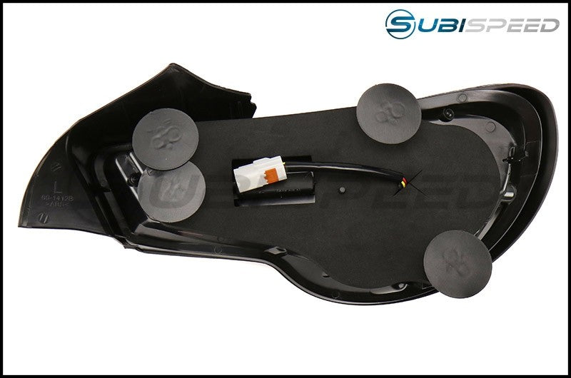 VALTT86Z-SB-1 Valenti Jewel LED Tail Light (Light Smoke Lens, Black Chrome Inner Reflector) - 2013+ FT86,