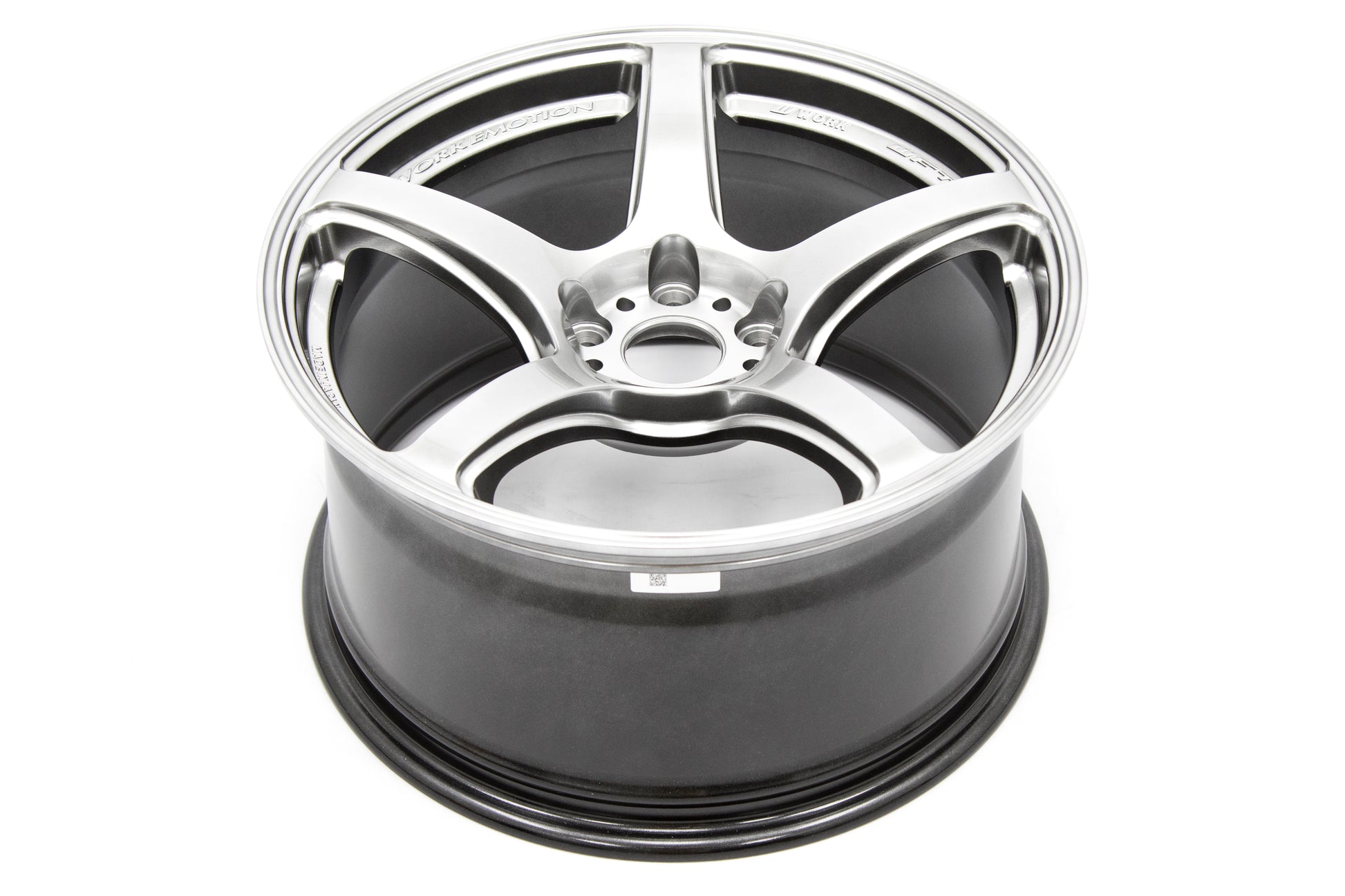 WORWT5R199535YGSL WORK Wheels Emotion T5R 19x9.5 +35 5x114.3 Glow Silver - 2015+ WRX / STI,