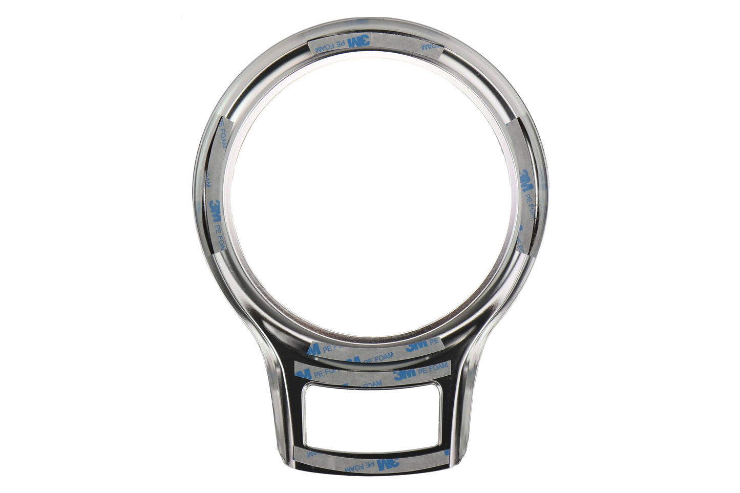 GCSGCSSHIFTTRIMSI Anodized Aluminum Shifter Plate Trim Bezel - 2013+ FR-S / BRZ-Silver,