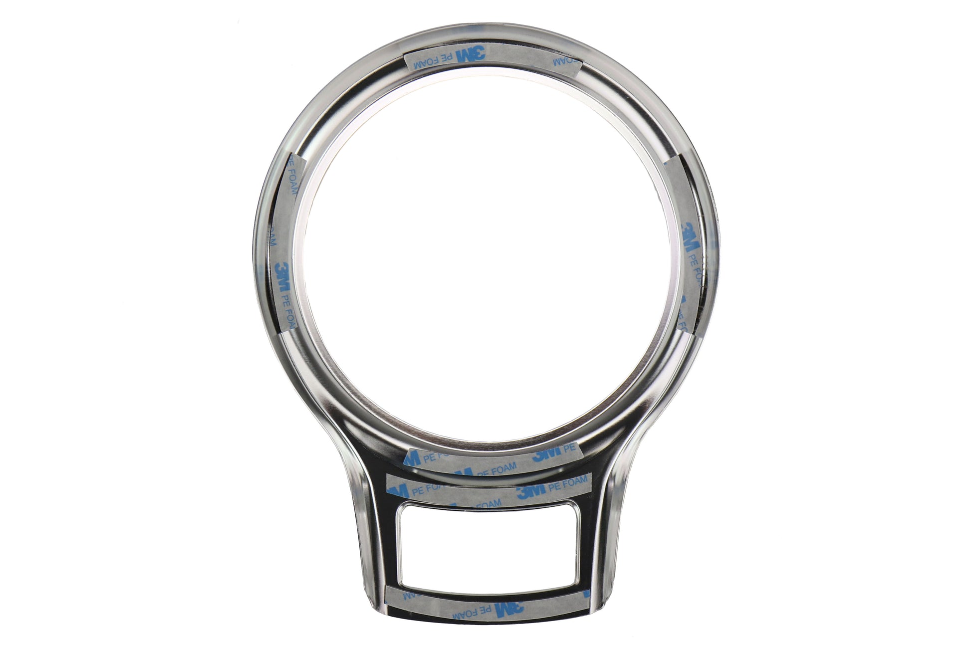 GCSGCSSHIFTTRIMSI Anodized Aluminum Shifter Plate Trim Bezel - 2013+ FR-S / BRZ-Silver,