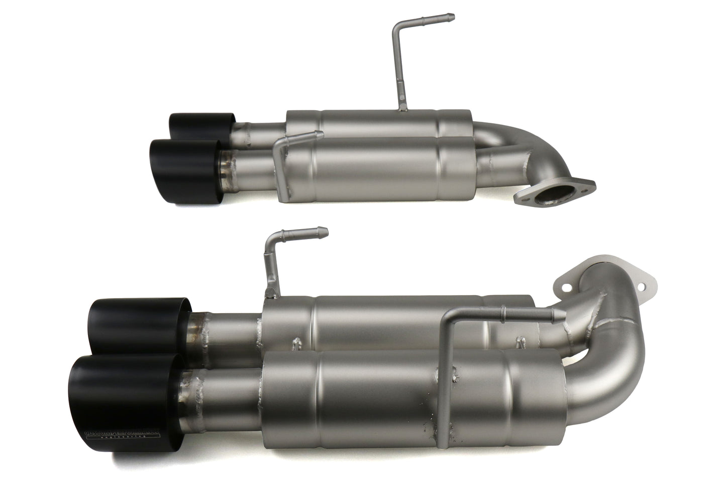 CPESBAE00002B CP-E Austenite Axle Back Dual Mufflers - 2015+ WRX / STI-Black,