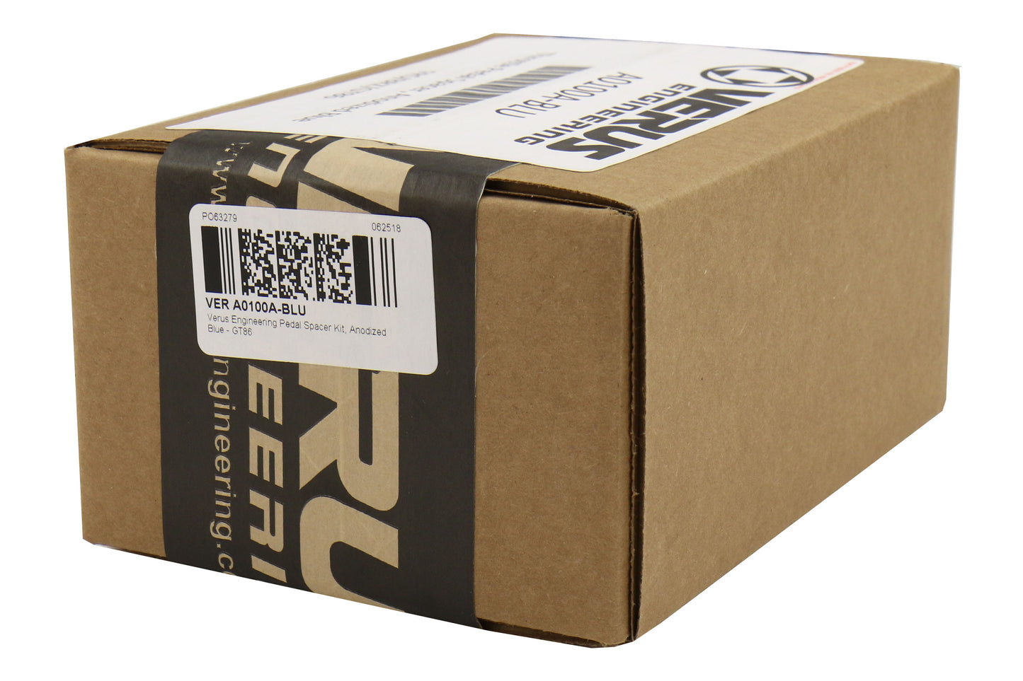 VERA0100A-BLU Velox Throttle Pedal Spacer Kit - 2013+ FR-S / BRZ / 86-Blue,