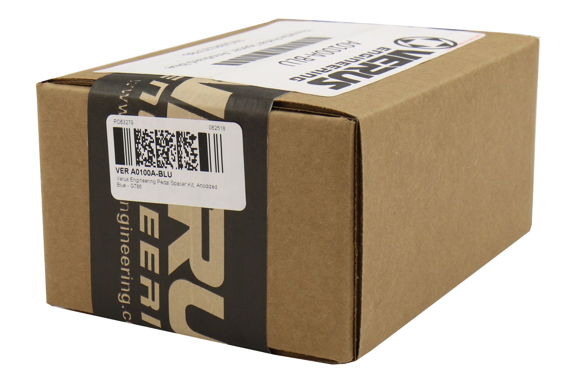 VERA0100A-BLU Velox Throttle Pedal Spacer Kit - 2013+ FR-S / BRZ / 86-Blue,