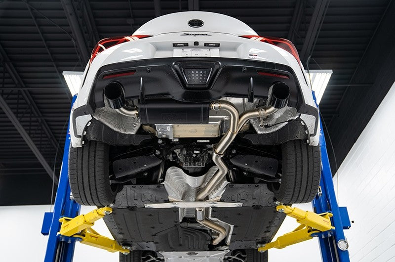 AFE49-36043-B aFe Takeda 3" to 2-1/2" 304 Stainless Steel Catback Exhaust - 2020 Supra-Black,