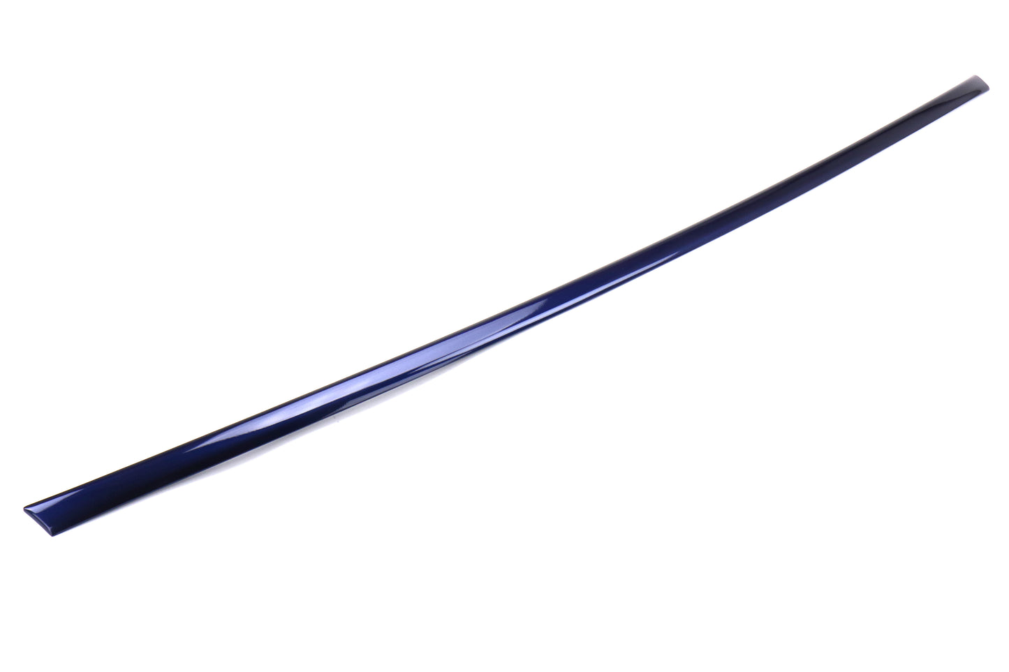 OLM Paint Matched Trunk Hole Delete for OEM Short Spoiler - Galaxy Blue Pearl - 2015-2021 Subaru WRX / STI