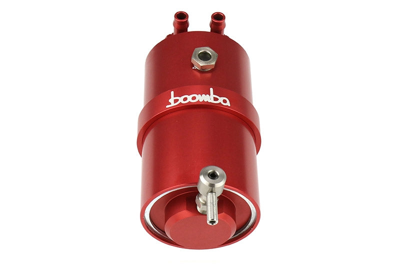 BBA031-00-026R Boomba Racing Stage 2 Oil Catch Can Kit (PCV) - 2015+ WRX-Red,