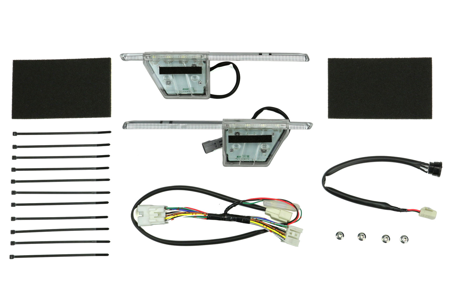 STIH4517VA040 STI JDM LED Fog Light Bezel Accessory Liner Kit - Subaru WRX / STI 2015-2017 | H4517VA040,