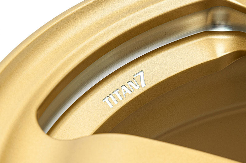 COB8W4625S COBB Tuning Titan7 T-D6 COBB Edition 18x9.5 +40 Cyber Gold Wheels - 2015-2021 Subaru WRX & STI,