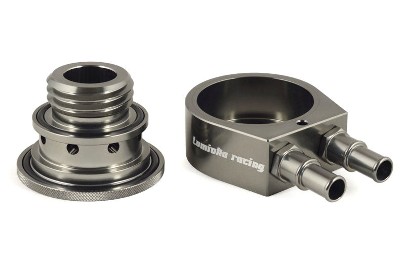 TMRTR-AO1000 Tomioka Racing Air and Oil Separator - 2015-2020 Subaru STI,