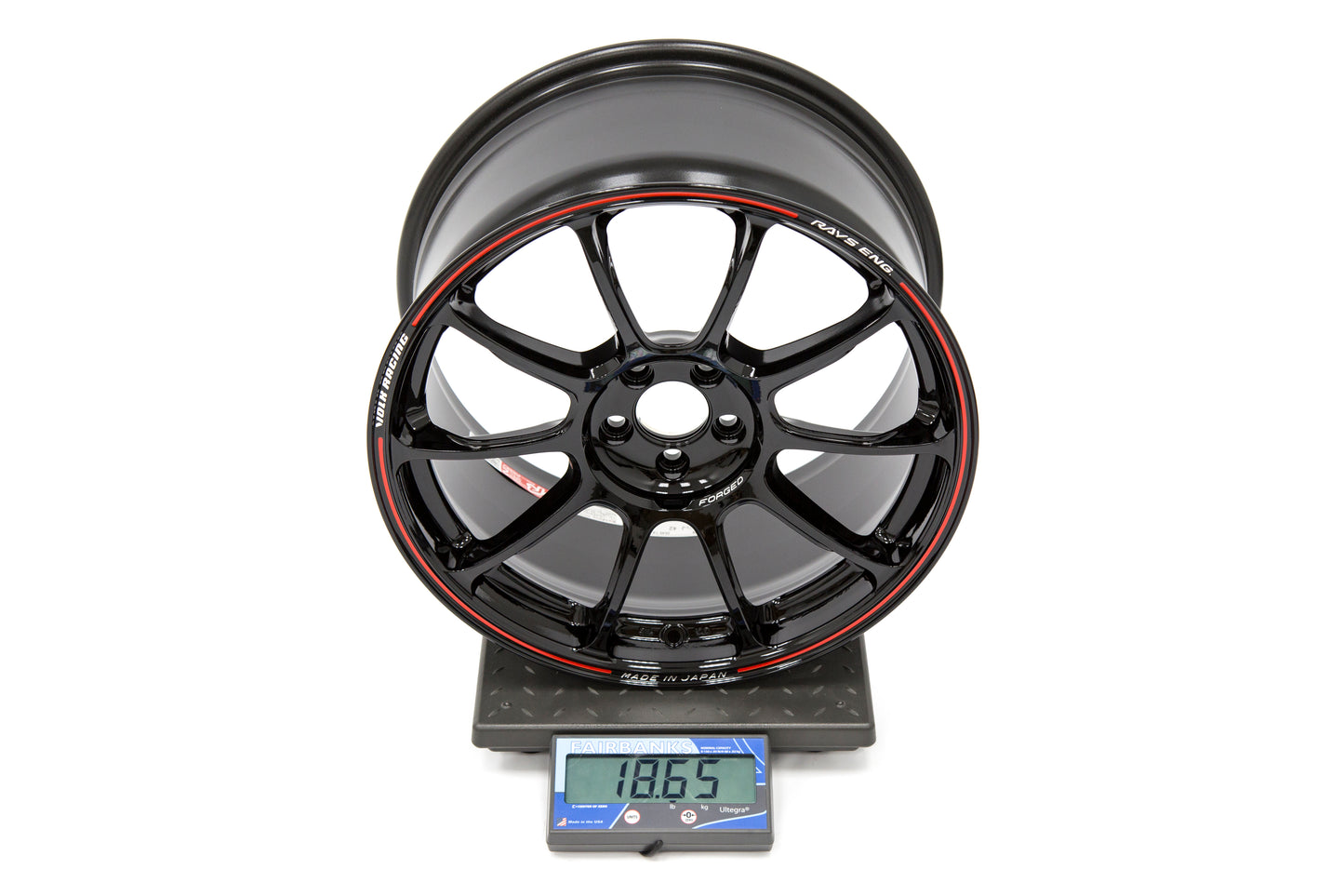 VLKWKZTX42D9R Volk Time Attack ZE40 Black / Red 18x9.5 +42 - 2013+ FT86x4,