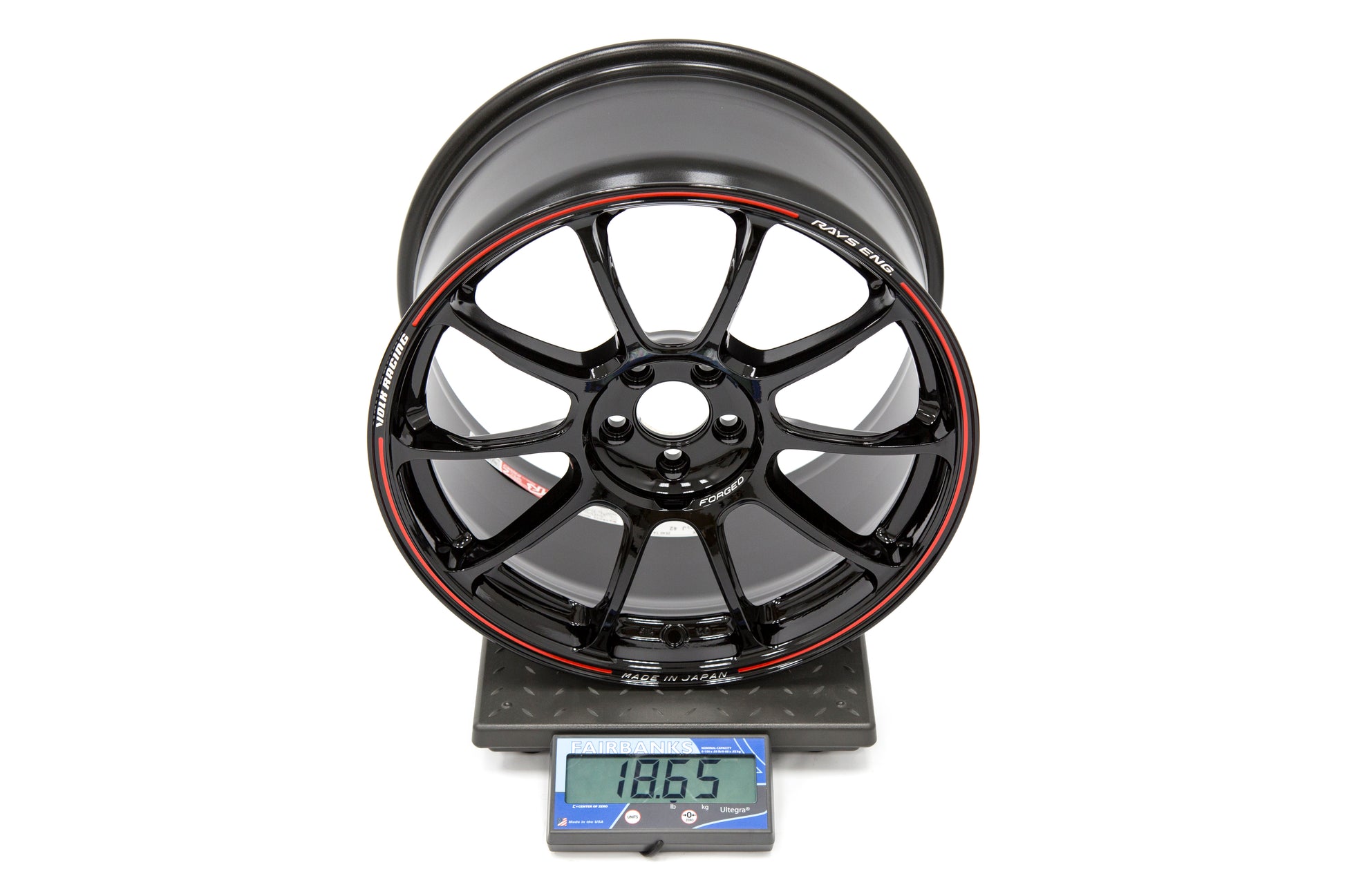 VLKWKZTX42D9R Volk Time Attack ZE40 Black / Red 18x9.5 +42 - 2013+ FT86x4,