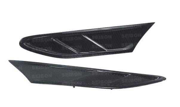 TRDMS345-18001 TRD Carbon Fiber Fender Aero Fins - 2013+ FT86,