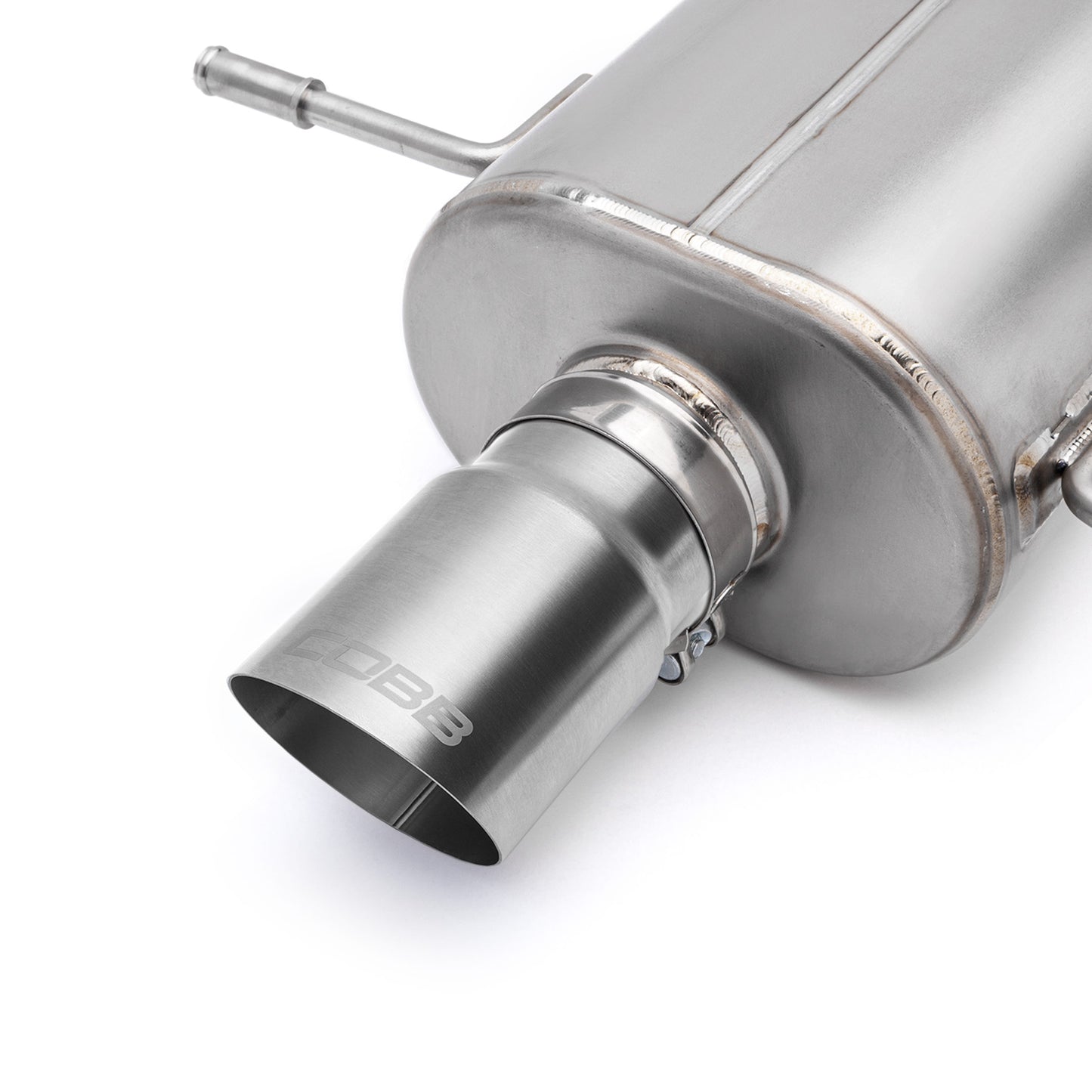 COB512140-NB COBB Subaru Brushed Titanium Tip Kit - 2002-2007 Subaru WRX / 2004-2007 Subaru STI,