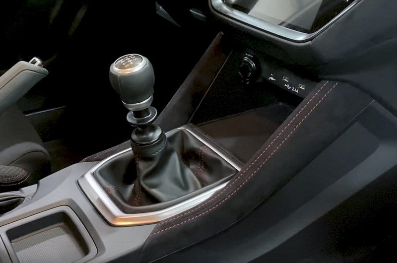 SUBJ1310VC626 Subaru Ultrasuede Center Console Trim Panels MT - 2022+ Subaru WRX,