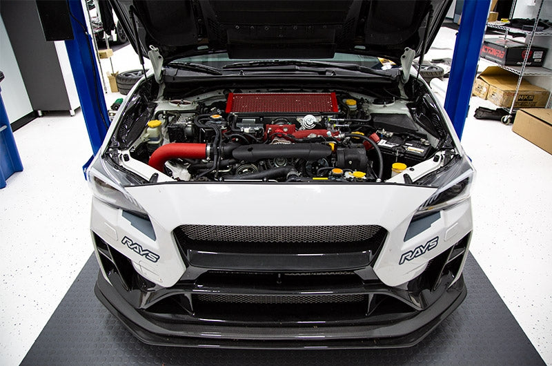 CMPAS151-EJ-RD Compressive Tuning Air Shield Intercooler Protector - 2015+ STI-Red,