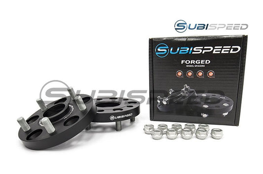 SBSV2-51143561-20 SubiSpeed 5x114.3 Forged Aluminum 20mm Wheel Spacers - Universal,