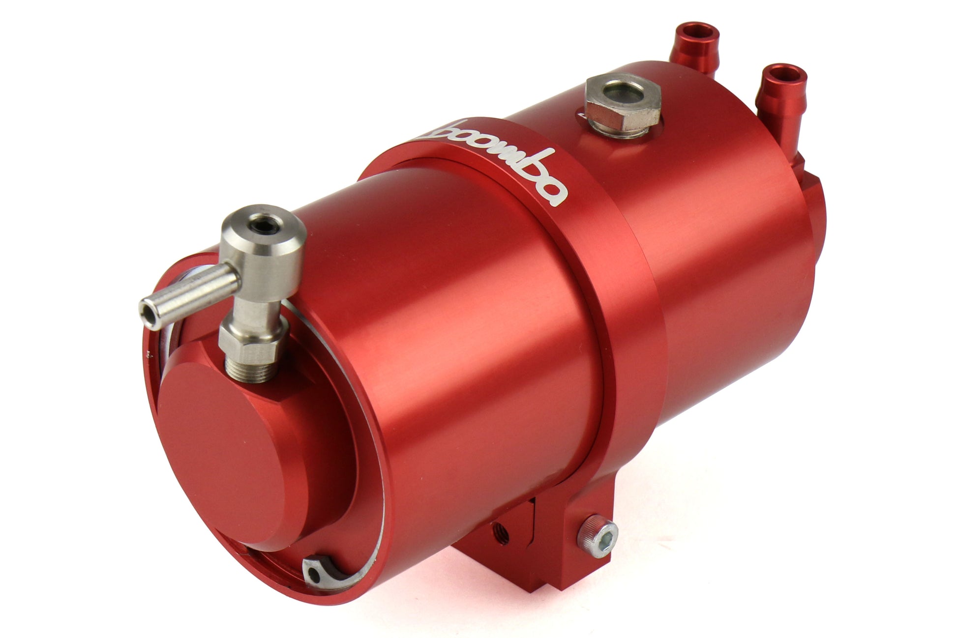 BBA031-00-026R Boomba Racing Stage 2 Oil Catch Can Kit (PCV) - 2015+ WRX-Red,