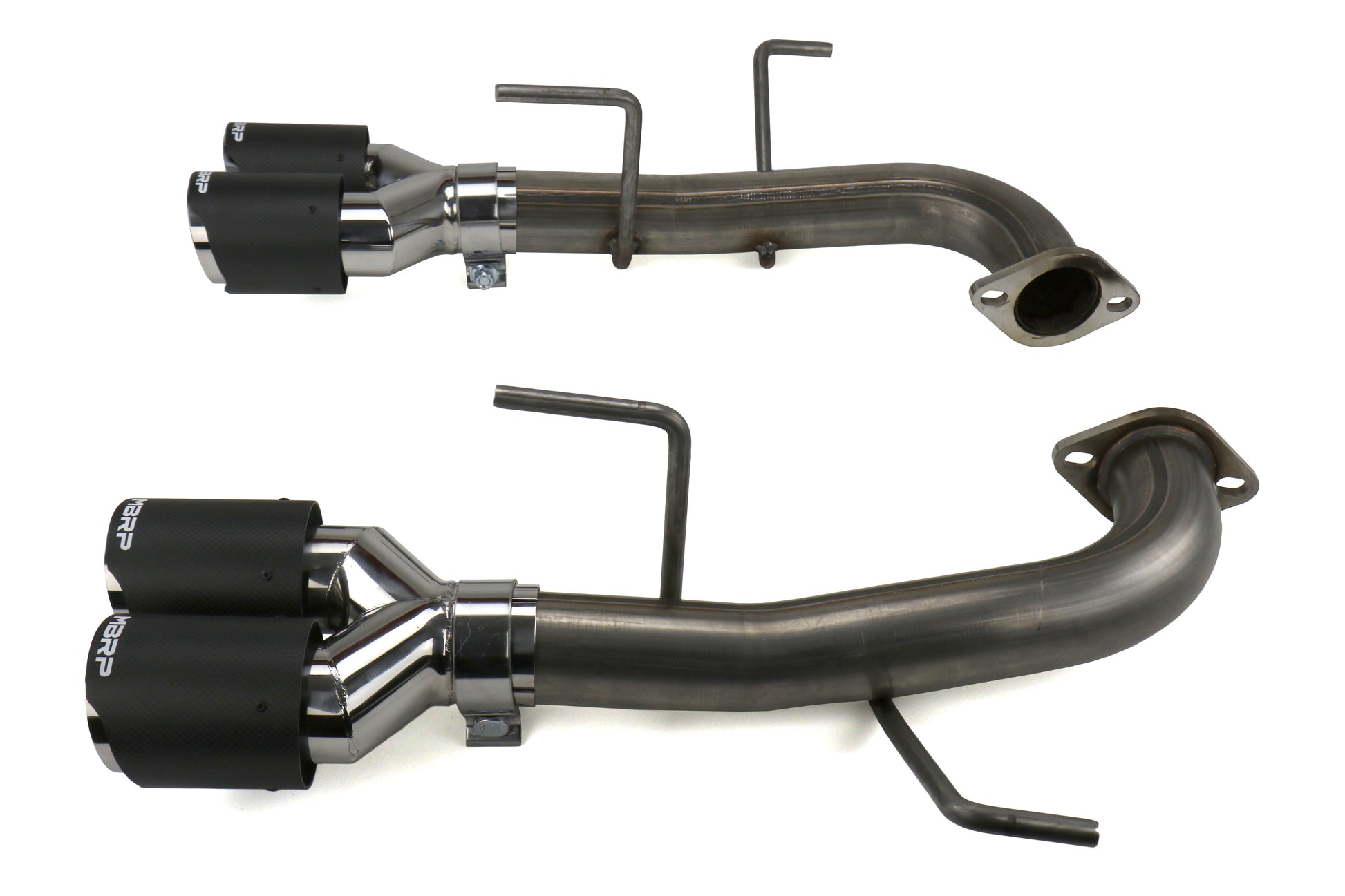 MBRS48013CF MBRP Street 2.5in Quad Tip Axle Back Exhaust - 2015+ WRX / STI-Carbon Fiber,