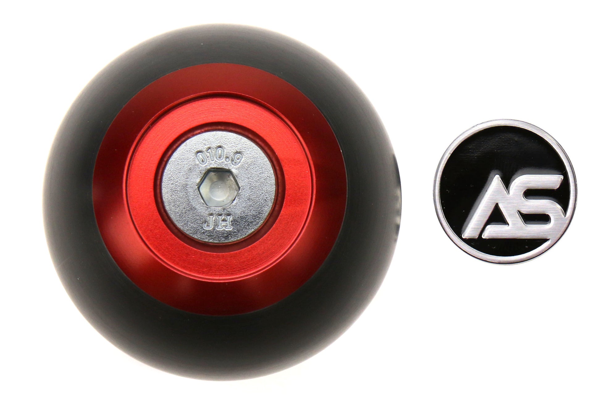 ASA1501010201 AutoStyled Subaru 6 Speed shift knob Red with Black Delrin Center,