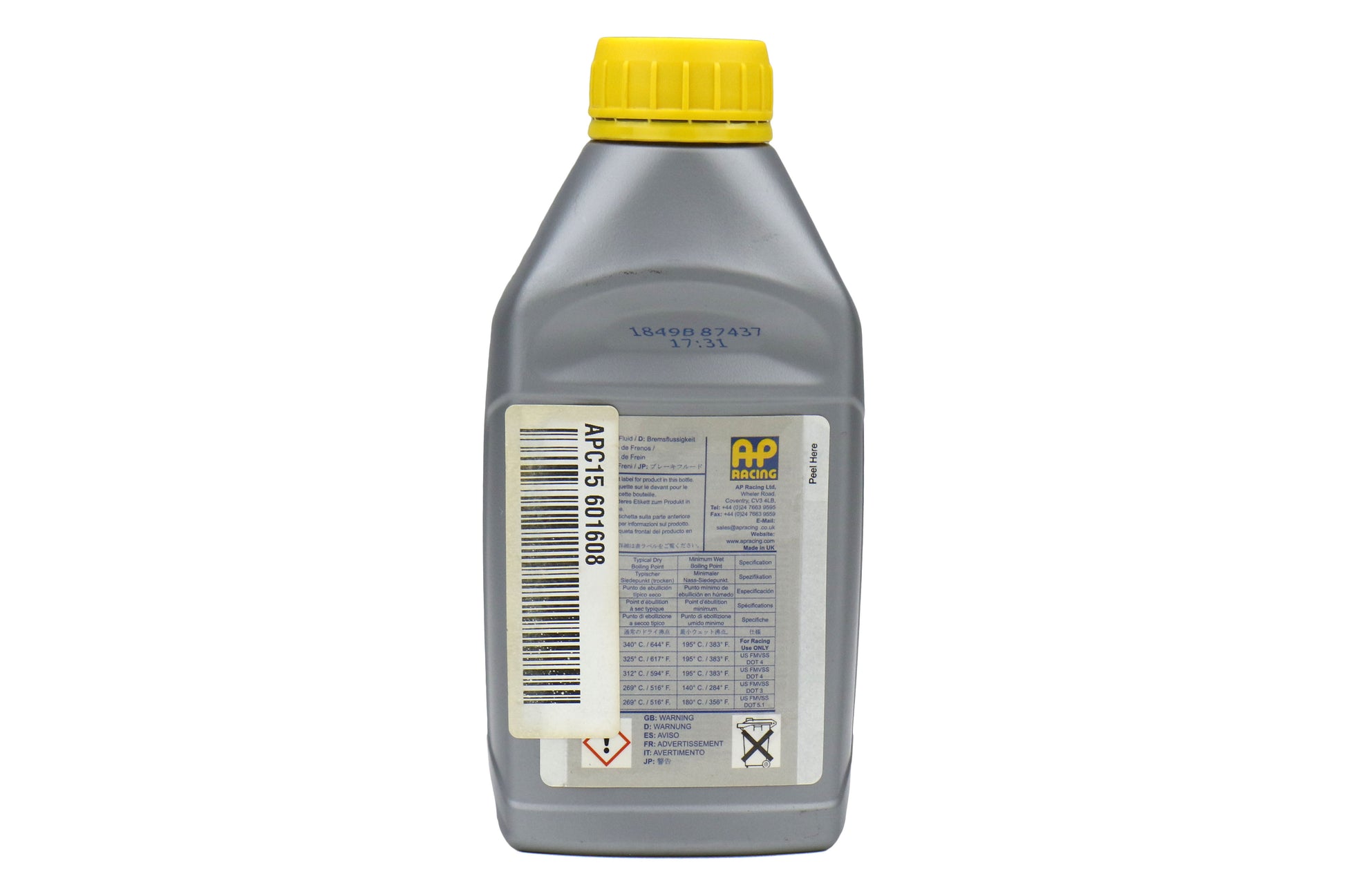 APC15 601608 AP Racing PRF Brake Fluid,