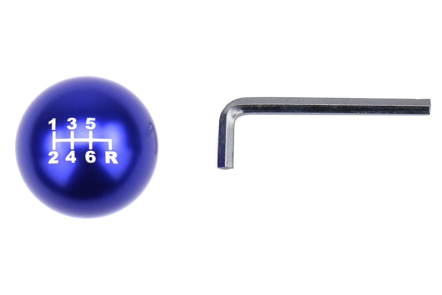 SBSSS6MTKNOBBL Subispeed Gated Shift Knob - 2015+ WRX / STI-Blue,