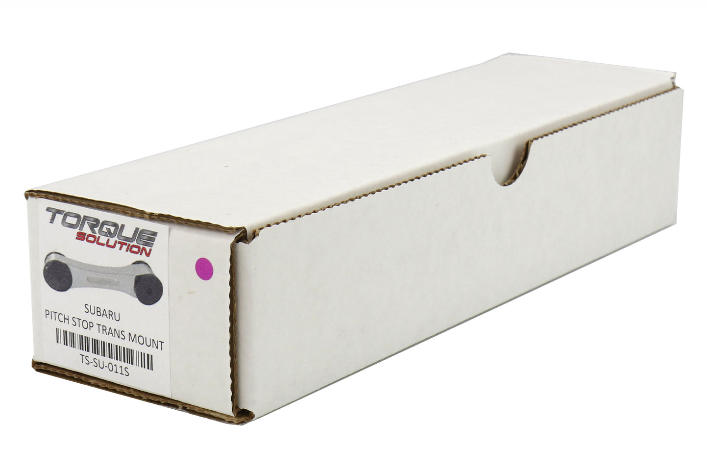 TQSTS-SU-011S Torque Solution Billet Aluminum Pitch Stop Mount - 2015+ WRX / 2015+ STI / 2014+ Forester-Silver,