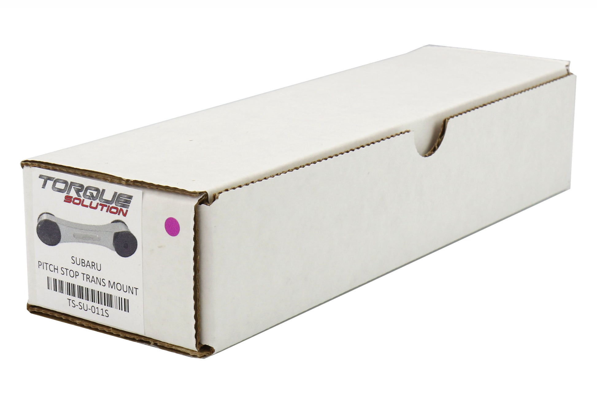 TQSTS-SU-011S Torque Solution Billet Aluminum Pitch Stop Mount - 2015+ WRX / 2015+ STI / 2014+ Forester-Silver,