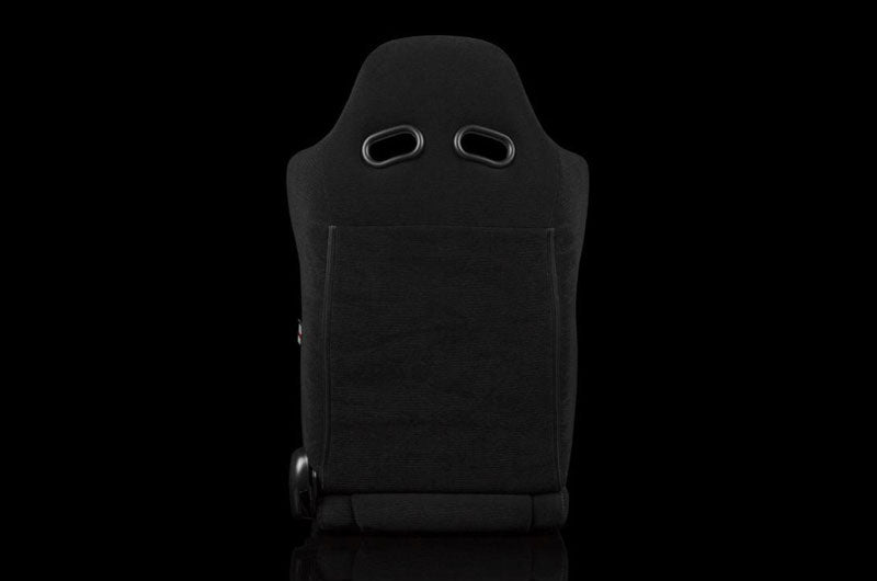 BRMBRR3-BKBS2 Braum S8 Series V2 Sport Seats - Black Cloth Pair - Universal,