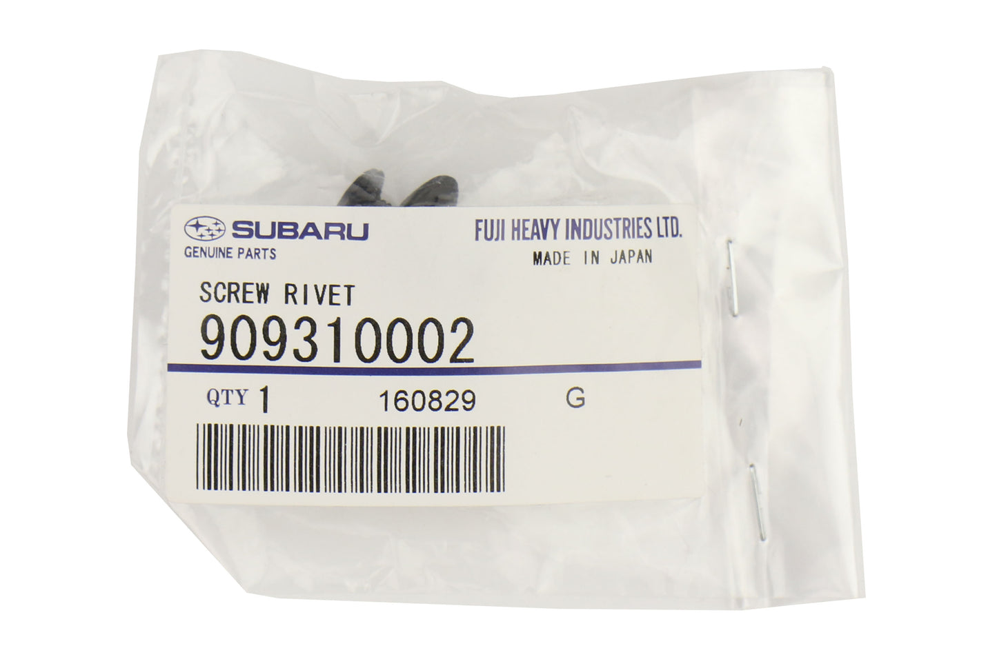 Subaru Screw Rivet - 2014-2018 Subaru Forester
