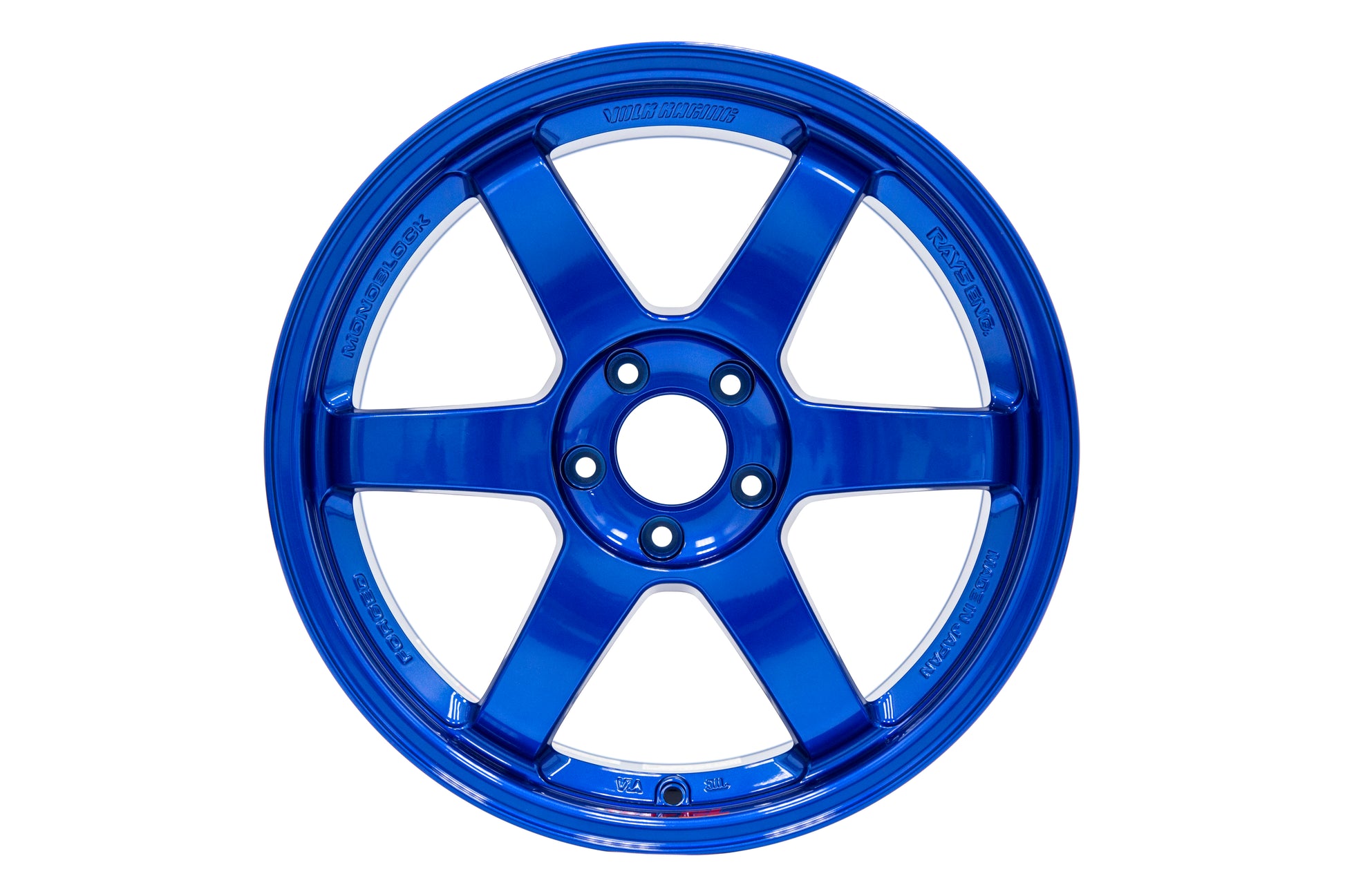 VLKWVDX40EPE Volk TE37 SL Hyper Blue 18x9.5 +40 - 2015+ WRX / 2015+ STI,