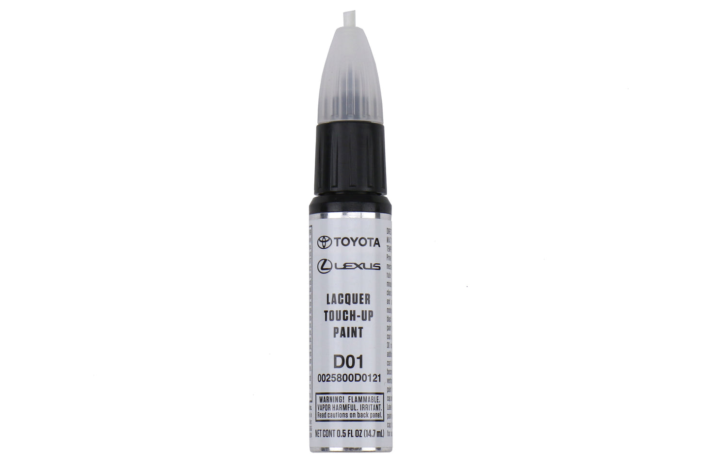 TOY00258-00D01-21 Toyota Touch Up Paint-Absolute Zero White,