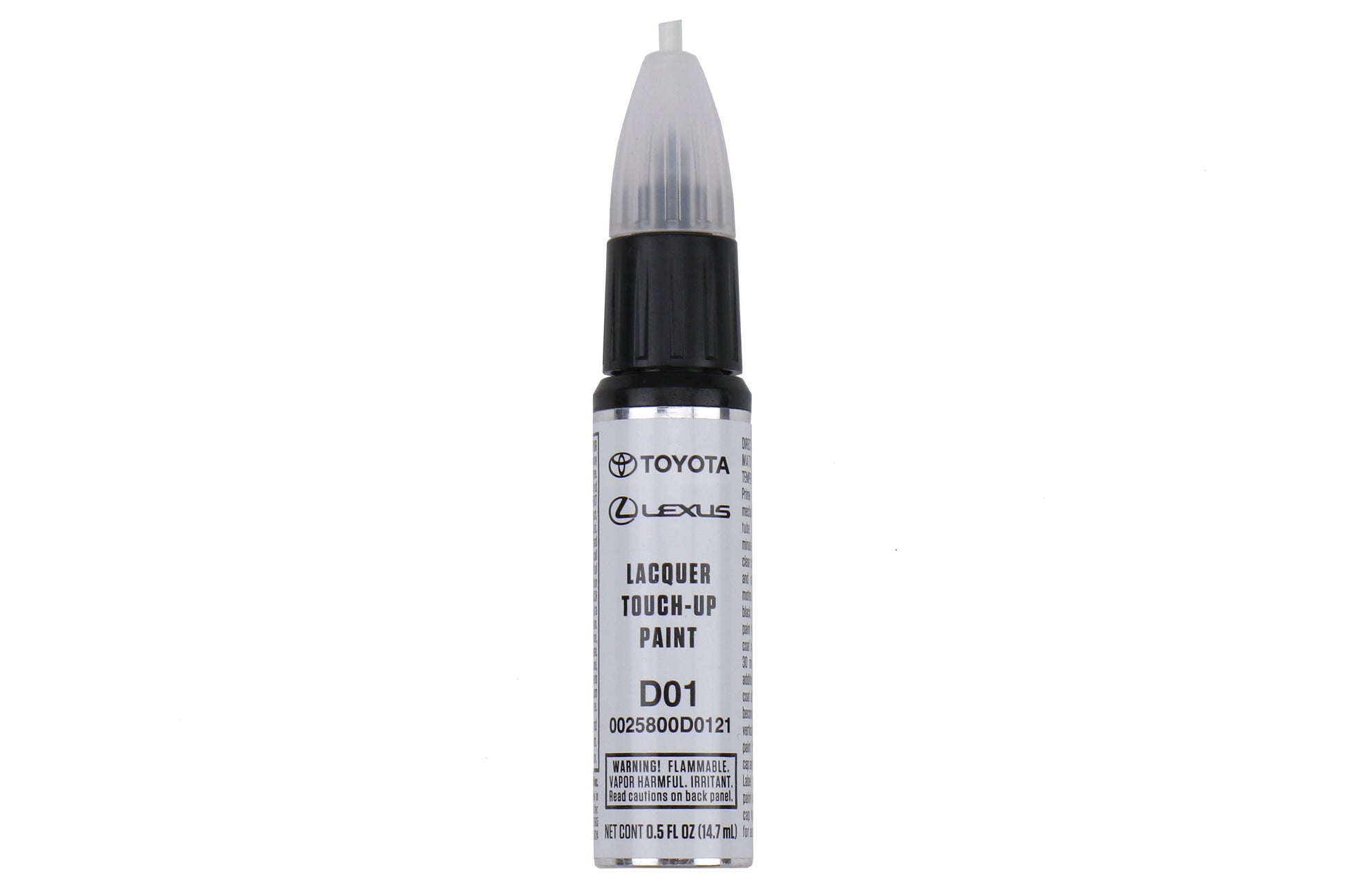 TOY00258-00D01-21 Toyota Touch Up Paint-Absolute Zero White,