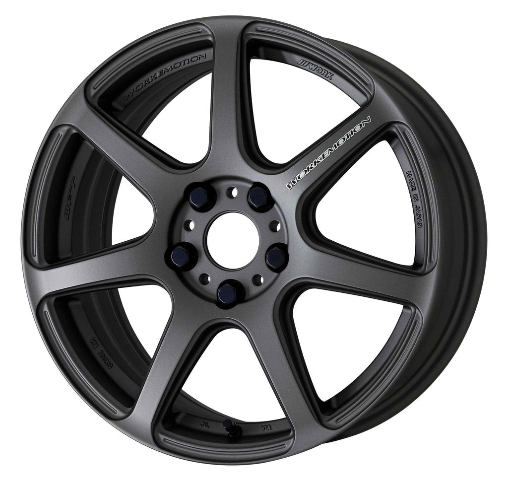 WORWT7R189538ZMGM   -   Work Emotion T7R 18x9.5 +38mm Matte Gunmetal,