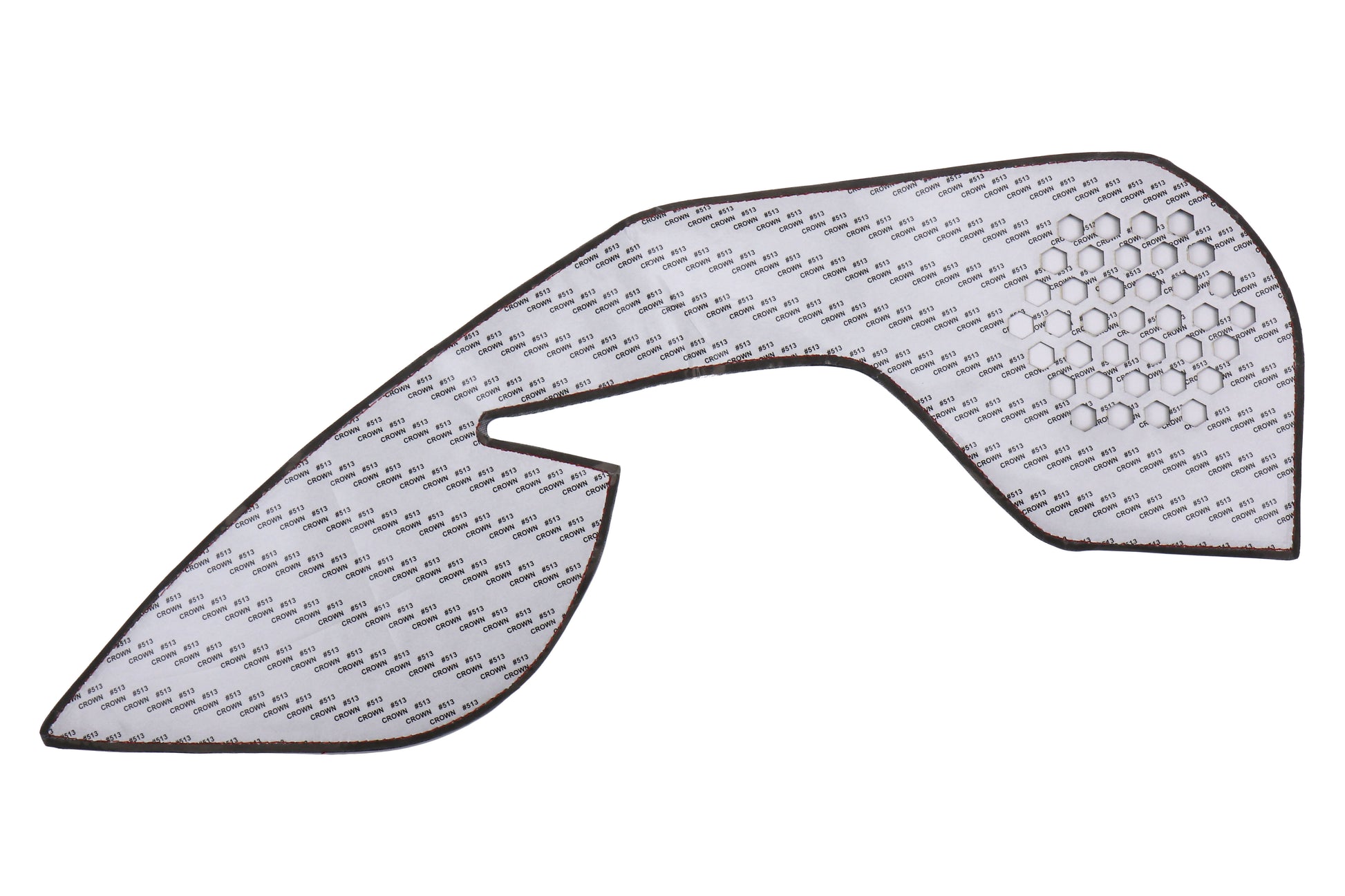 OLMA.70020.2 OLM Leather Look Kick Guard Protection Set with Red Stitching (Non HK Equipped) - 2015+ WRX / STI,