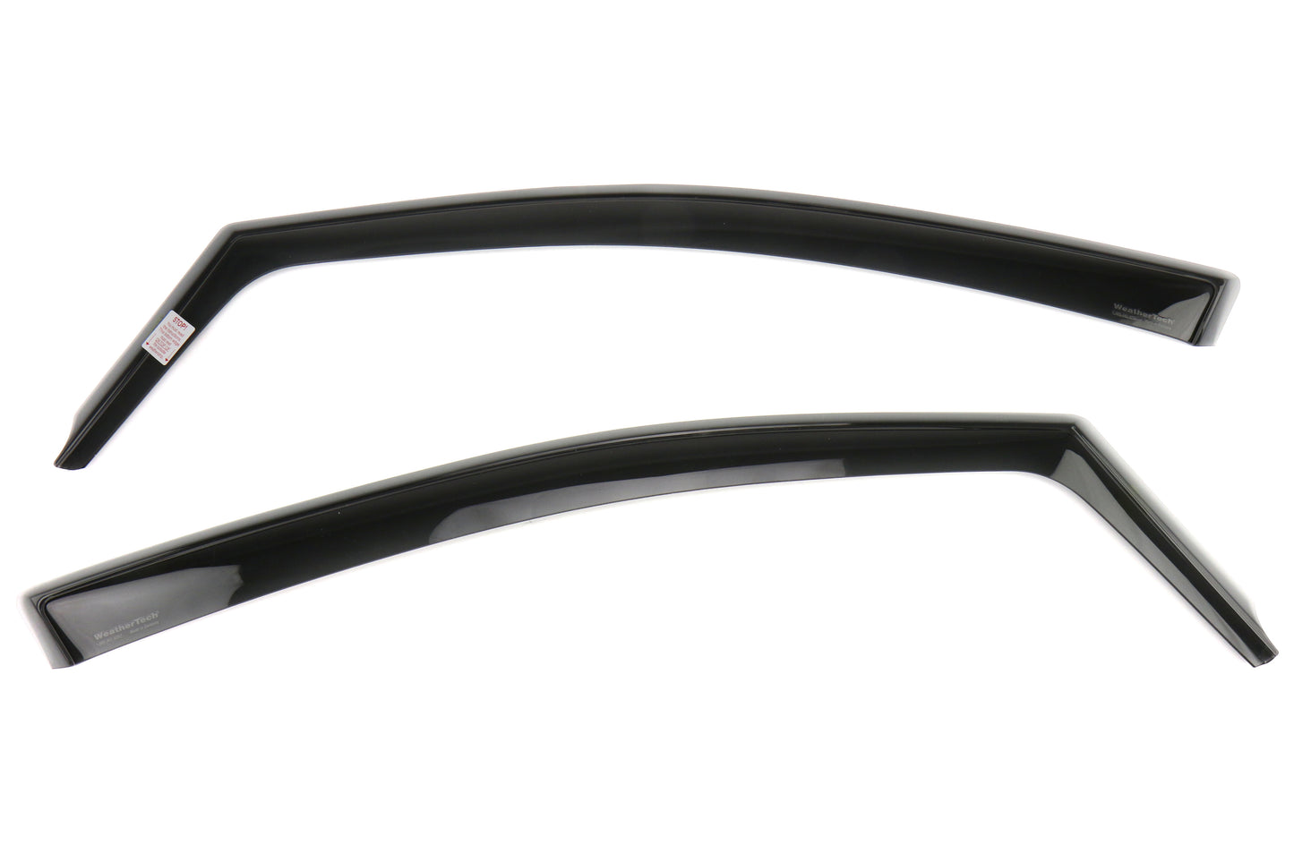 WEA80709 Weathertech Front Rain Guards - 2015+ WRX / 2015+ STI-Dark Smoke,