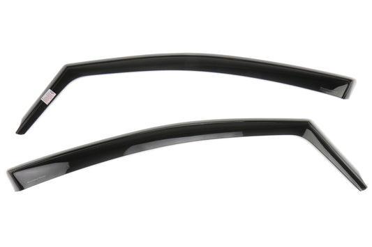 WEA80709 Weathertech Front Rain Guards - 2015+ WRX / 2015+ STI-Dark Smoke,